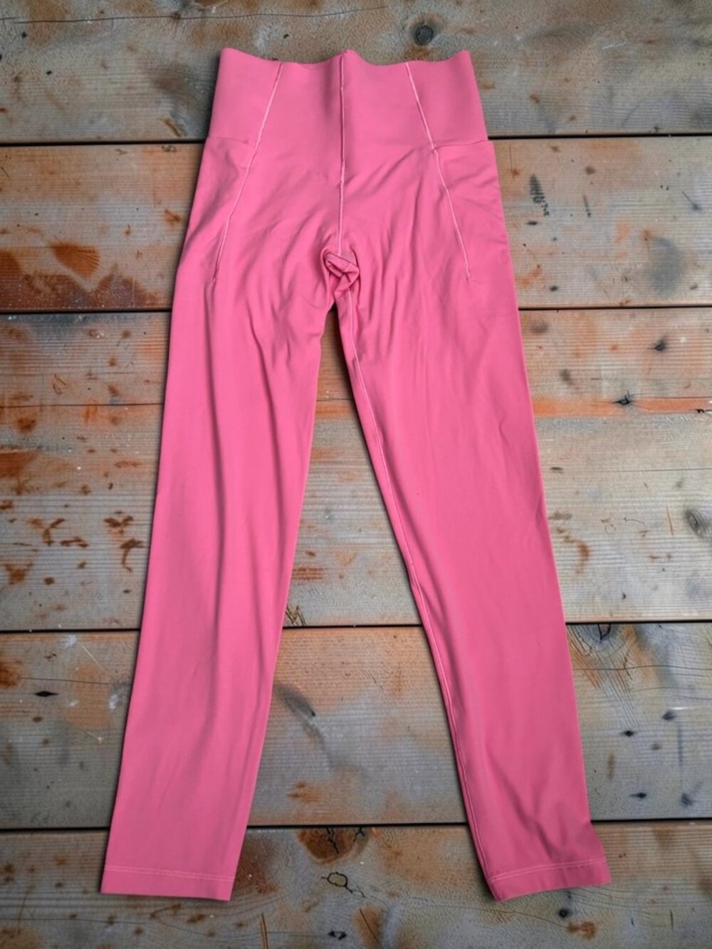 Offline By Aerie Real Me High-Waist Leggings Pink Size S 7/8 length